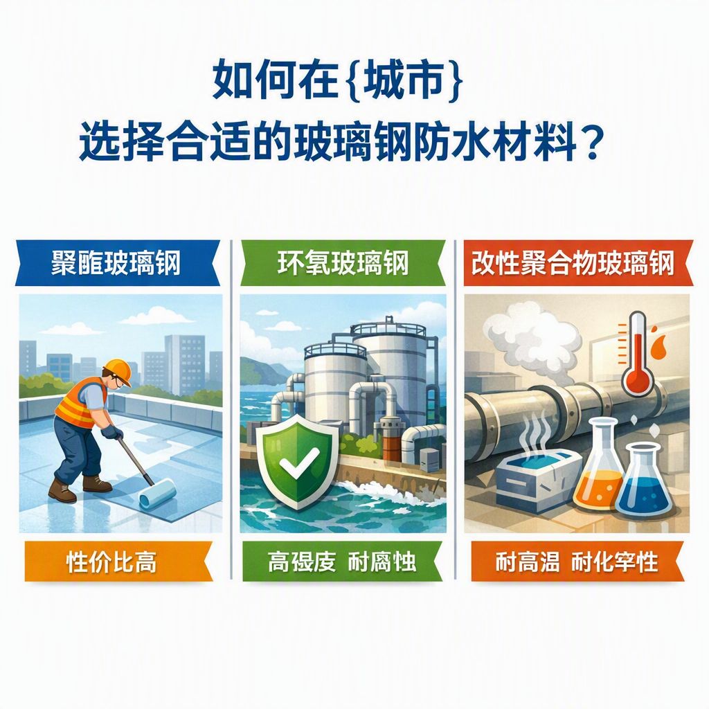 如何在克拉玛依选择合适的玻璃钢防水材料？